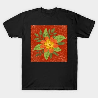 FloralOrange T-Shirt